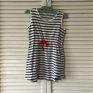 Striped girls jersey dress, COS, size 98/104 (3T)